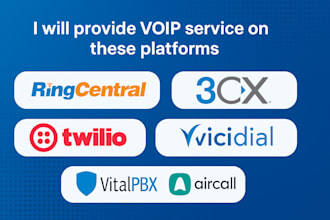 3cx, ringcentral, twilo, pbx, vopi, vapi ai, aircall, phone system setup