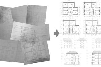 develop your sketches to cad drawings