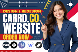 build cruixie carrd website, carrd landing page, or beehive landing page