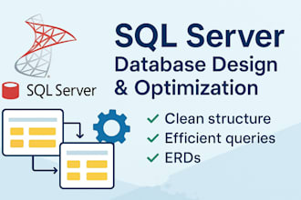 design and manage optimized sql databases