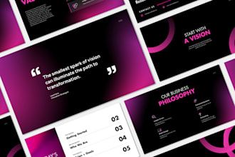 design a modern presentation in canva and powerpoint