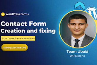 fix or create wordpress contact forms using contact form 7