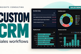 build a custom CRM system for your sales workflow