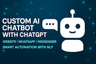 create an advanced ai chatbot for websites, apps, or businesses