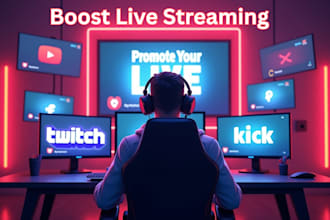 boost your youtube live stream with real and targeted viewers