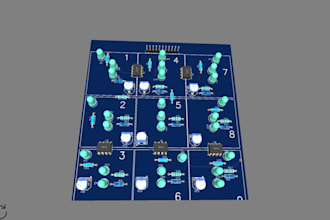 design basic pcb on easyeda, kicad circuits using proteus