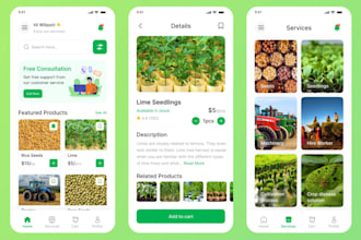 develop farm management app, agriculture marketplace app, livestock app