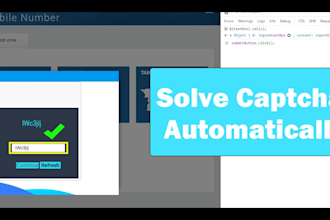 develop a vfs auto appointment booking bot, captcha solver and telegram alertbot