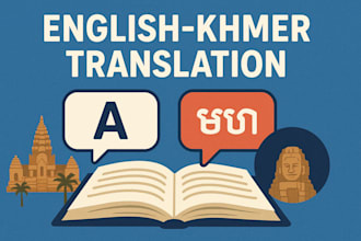translate english to khmer within 12 hours