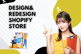design shopify dropshipping store