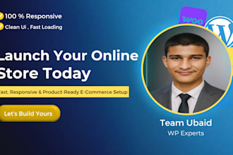 create a responsive wordpress woocommerce store with product