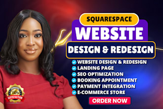 squarespace website design squarespace landing page squarespace website redesign