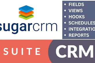 setup suitecrm and sugarcrm customization api integration