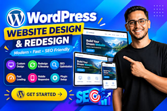 design wordpress website, wordpress website design, website development