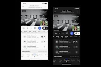 develop cctv app, smart home security camera app, security app