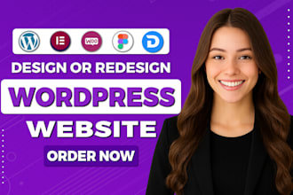 design, redesign, clone migration any website into wordpress website development