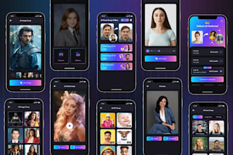 develop photo editing app, ai video editor app, ai video and image generator app