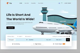 design private jet website, jet booking website, vip travel, jet travel website