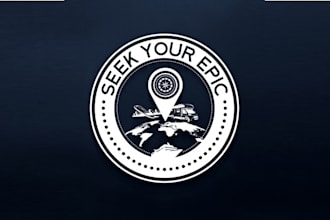 design beautiful seek your epic logo