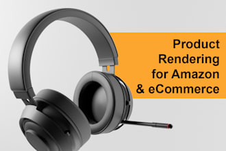 do realistic 3d product renderings for amazon and ecommerce