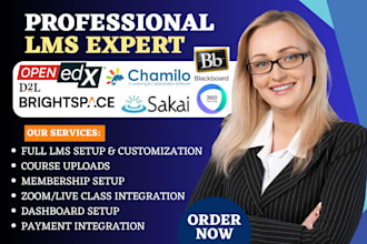 setup blackboard lms brightspace d2l 360learning lms sakai open edx chamilo lms