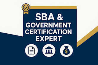 help you get sba wosb sdvosb mbe certifications sam register