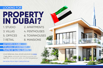help you buy property in dubai with high ROI