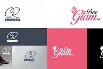 design natural beauty cosmetic floral skincare spa logo