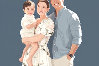 edit your family, couple and portrait photos