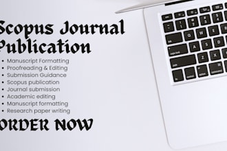do scopus publication, formatting, editing, and journal submission