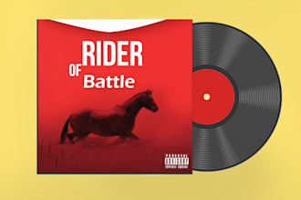 create minimalist album cover art or music artwork