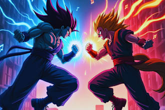 mix your anime music track, intense anime battle sound, battle music lo fi anime