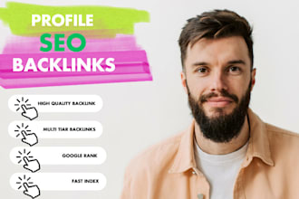 create manual profile backlinks