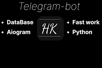 create telegram bots with aiogram in python