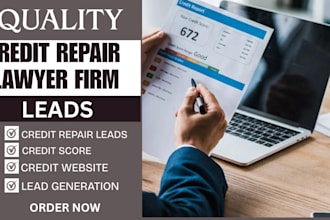 generate credit repair leads cre dit website credit score lead generation