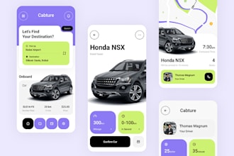develop a taxi booking app for android and IOS devices