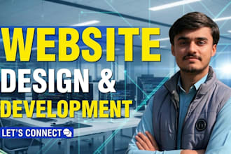 do full stack website development front end and back end developer