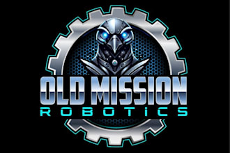 design proffesional robot logo