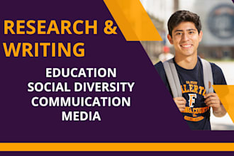 in depth research on inclusive education, diversity, and media and communication