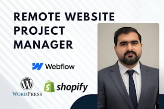 be wordpress website manager and shopify ecommerce store manager