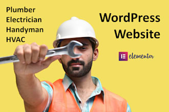 create a plumber, electrician, handyman, or hvac website