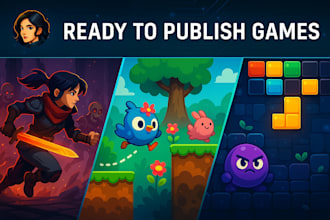 do ready to publish mobile games for android IOS