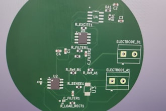 develop stm32 firmware sensors and pcb for embedded project