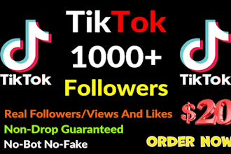 grow your tik tok followers high quality service