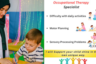 provide occupational therapy, treatment goals, and resources