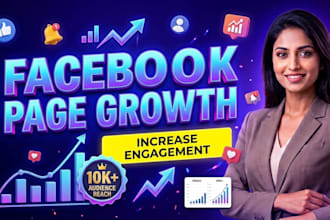 organic facebook page growth professionally