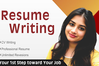 create edit resume, cover letter, expert CV, rewrite, make tech sales cv
