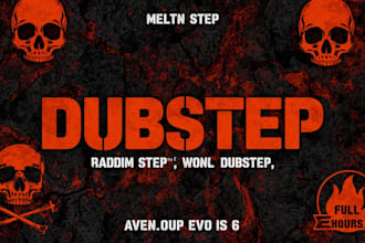 ghost produce any dubstep riddim, trap or future bass track