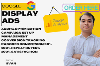 do google display ads, banner ads, dynamic remarketing setup, and optimize