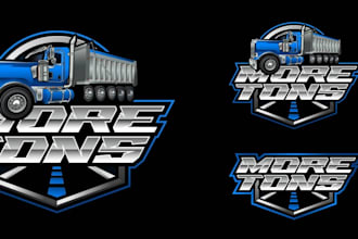 do transport logistic and trucking logo within 24 hours